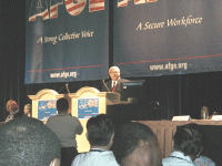 AFGE President Bobby Harnage
